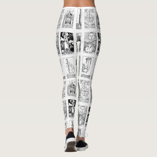 Oude Tarot leggings (Achterkant)