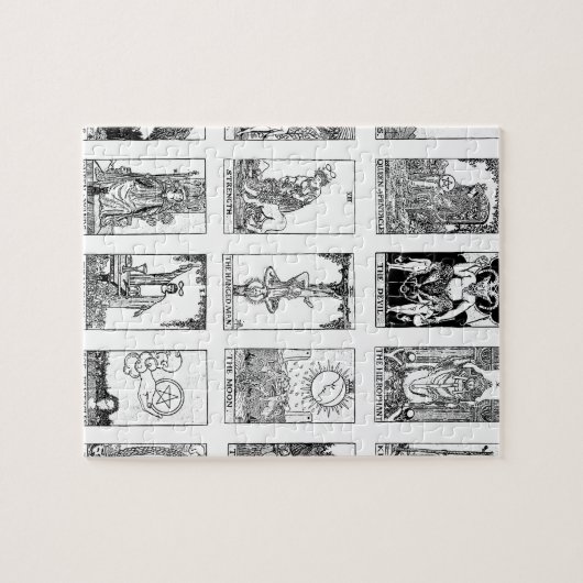 oude tarot legpuzzel (Horizontaal)