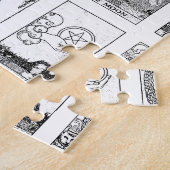 oude tarot legpuzzel (Zijkant)