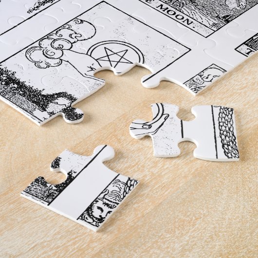 oude tarot legpuzzel (Zijkant)