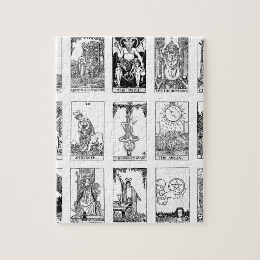 oude tarot legpuzzel (Verticaal)