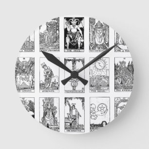 oude tarot ronde klok