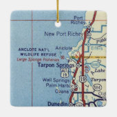 Oude tarpon Springs Keramisch Ornament (Achterkant)