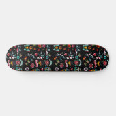 Oude Tattoo Patroon Skateboard (Horizontaal)