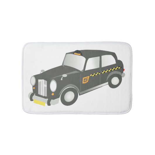 Oude Taxi Badmat (Voorkant)