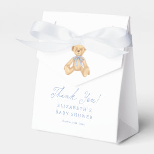 Oude Teddybeer Baby Shower Bedankt Bedankdoosjes