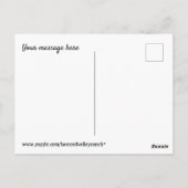 Oude teddybeer briefkaart (Achterkant)