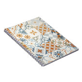 Oude Tegels: gestructureerd achtergrondpatroon Notitieboek (Rechterzijde)