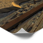 Oude tekst poster (Hoek)