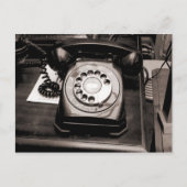 Oude telefoon briefkaart (Voorkant)