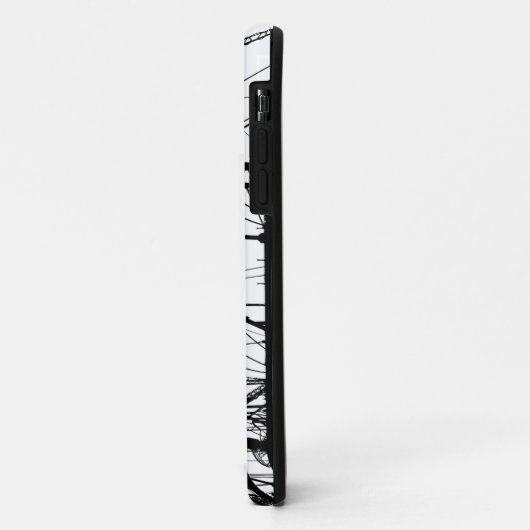 Oude telefoon- en voedingslijnen Case-Mate iPhone case (Achterkant/links)