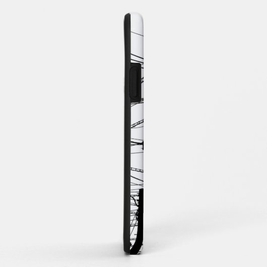 Oude telefoon- en voedingslijnen Case-Mate iPhone case (Achterkant/rechts)