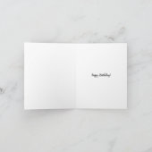 Oude telefoonoproep, verjaardag kaart (Binnen)