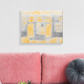 Oude Tempel Canvasprint Canvas Afdruk (Insitu (Woonkamer))