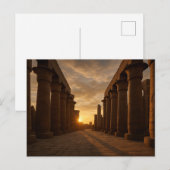 Oude Tempel Majesteit Briefkaart Golden Hour (Voorkant / Achterkant)