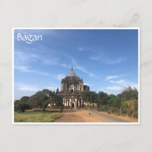 oude tempel van bagan briefkaart