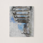 Oude tempel Zeus, Athene, Griekenland Legpuzzel (Verticaal)
