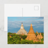 Oude tempels en pagodes | Bagan Briefkaart (Voorkant / Achterkant)