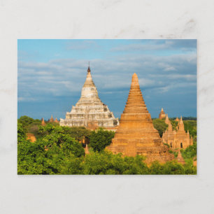 Oude tempels en pagodes   Bagan Briefkaart