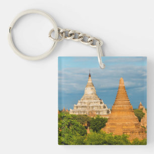 Oude tempels en pagodes Bagan Sleutelhanger