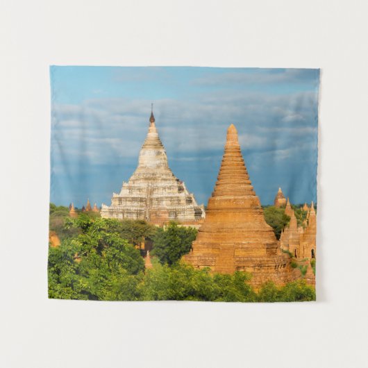 Oude tempels en pagodes | Bagan Wandkleed (Voorkant (horizontaal))