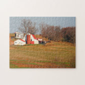 Oude Tennessee Barns. Legpuzzel (Horizontaal)