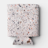 Oude terrazzo textuur, belemmeringspatroon. blikjeskoeler (Achterkant)