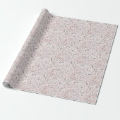 Oude terrazzo textuur, belemmeringspatroon. cadeaupapier (Uitgerold)