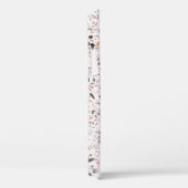 Oude terrazzo textuur, belemmeringspatroon. Case-Mate iPhone case (Achterkant / Rechts)