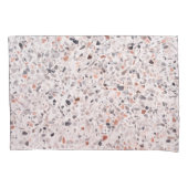 Oude terrazzo textuur, belemmeringspatroon. kussensloop (Voorkant)