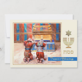 Oude Testament Fine Art Pesach Wenskaart Kaart