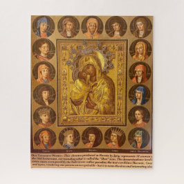 Oude Testament Women omringd door Our Lady Puzzle Legpuzzel