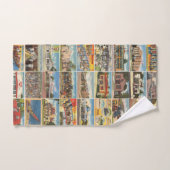 Oude Texaanse Briefkaarten handdoek (Handdoek)