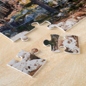 Oude Texaanse Schuur Legpuzzel (Zijkant)