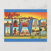 Oude Texaanse Staatsgroet Briefkaart (Voorkant)