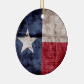 Oude Texas Flag Keramisch Ornament (Rechts)