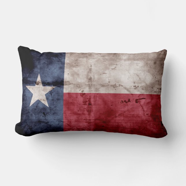 Oude Texas Flag Kussen (Voorkant)