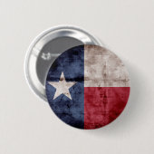 Oude Texas Flag Ronde Button 5,7 Cm (Voorkant /achterkant)
