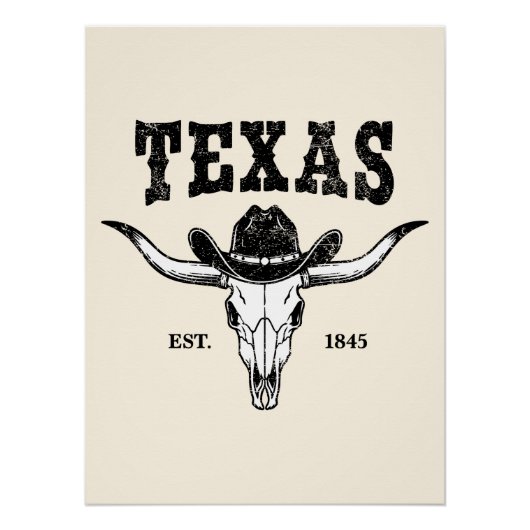 Oude Texas Perfect Poster (Voorkant)