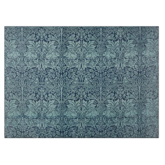 Oude textielpatroon Brer Rabbit William Morris Snijplank (Voorkant)