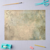 Oude texturen brief tissuepapier (Craft)