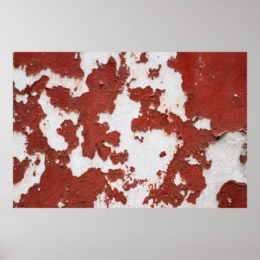 Oude textuur achtergrond gebarsten beton  wa poster (Voorkant)