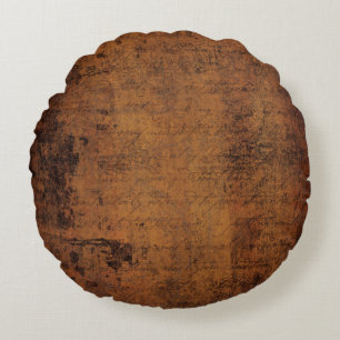 Oude  textuur rond kussen