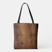 Oude textuur tote bag (Achterkant)