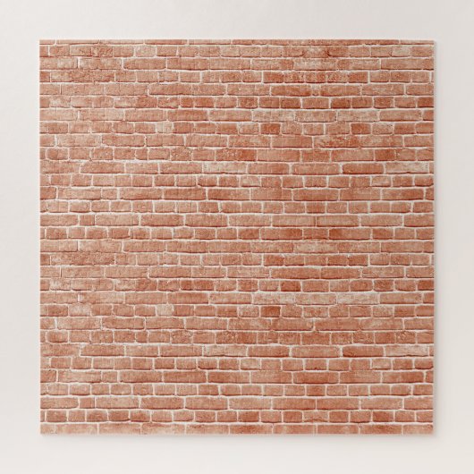 Oude textuur van rode bakstenen muur. legpuzzel (Verticaal)