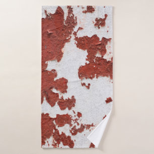 Oude textuurachtergrond gekraakt beton . badhanddoek