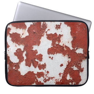 Oude textuurachtergrond gekraakt beton . laptop sleeve