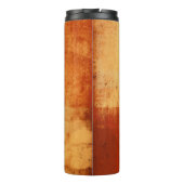 oude textuurbackaardabstract, verouderd, anti thermosbeker (Achterkant)