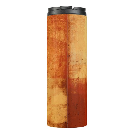  oude textuurbackaardabstract, verouderd, anti thermosbeker (Achterkant)