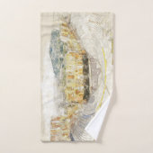 Oude Theater van Athene Griekenland Badhanddoek Se Bad Handdoek (Handdoek)